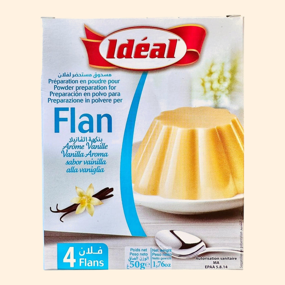 Flan Vanille Pudding Pulver 50g