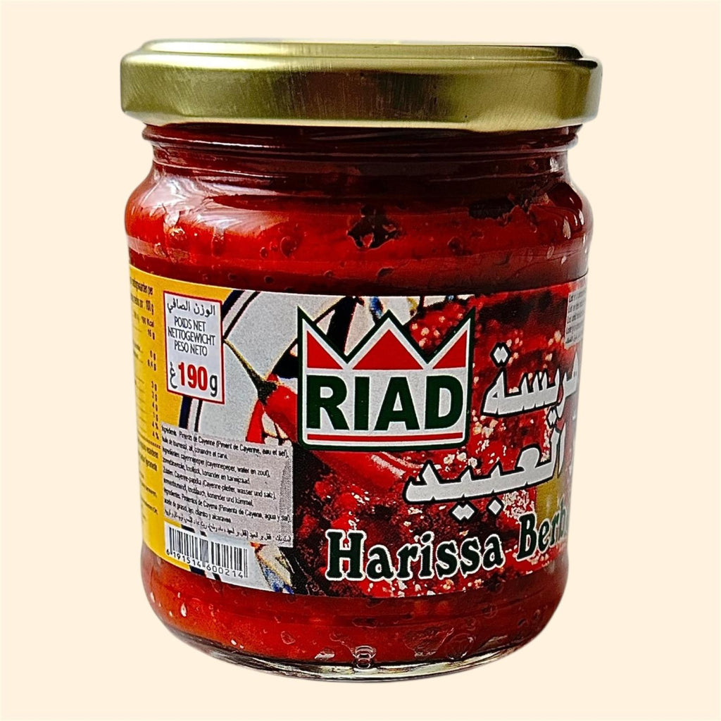 Riad Harissa Berère- scharfe Chilipaste 200g
