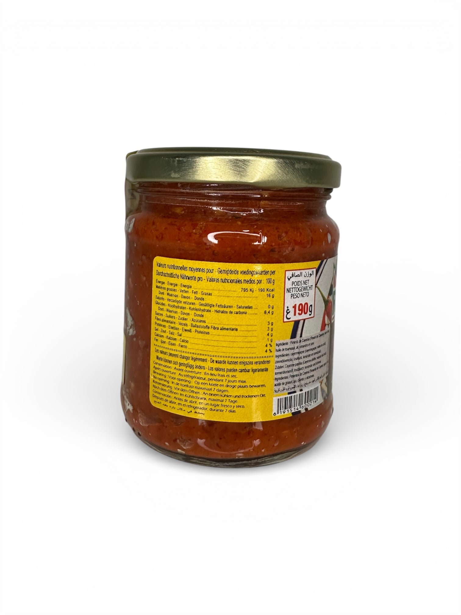 Riad Harissa Berère- scharfe Chilipaste