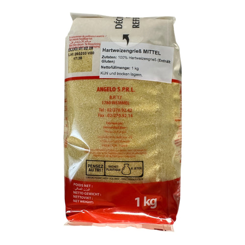 Angelo Hartweizengrieß Mittel