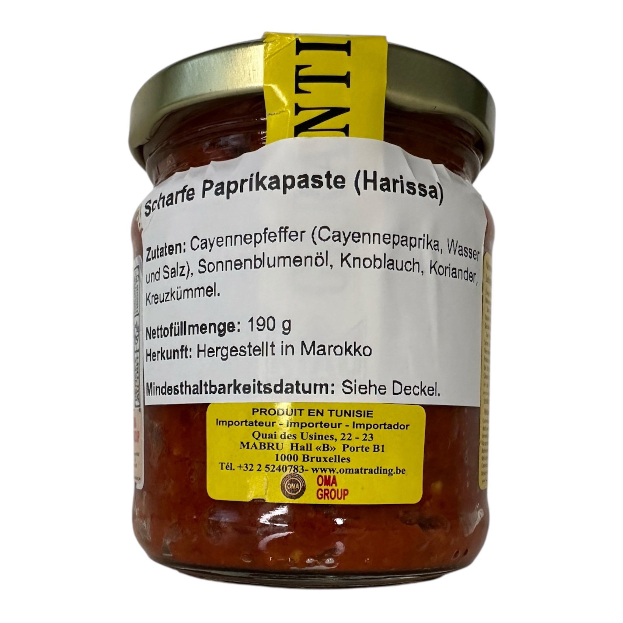 Riad Harissa Berère- scharfe Chilipaste