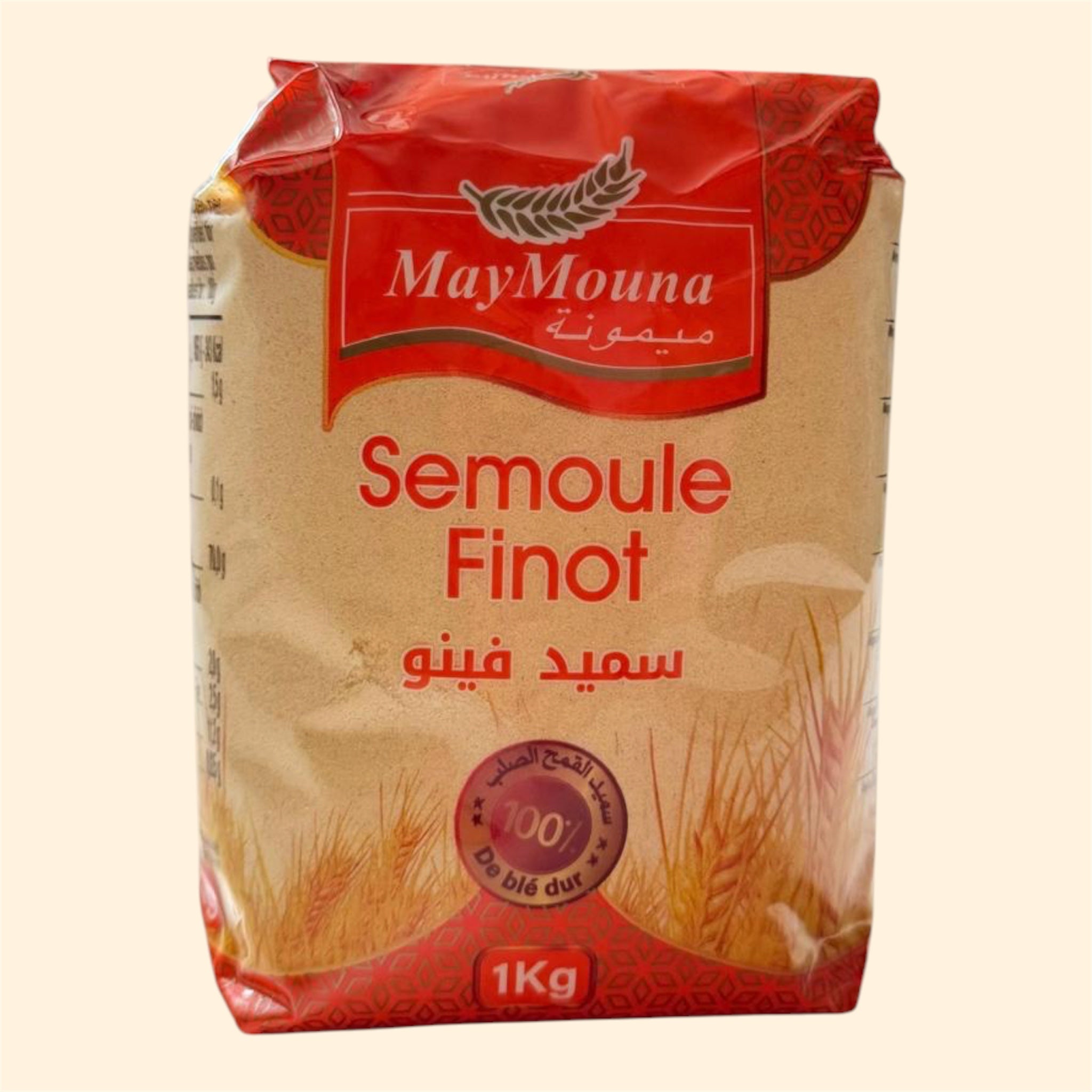Feiner Hartweizengrieß Maymouna 1 kg